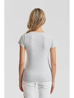 Fruit of the Loom Lady-Fit Original T Dámské tričko 16.1420 heather grey Fruit of the Loom Lady-Fit Original T Dámské tričko 16.1420 heather grey
