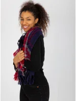 Šátek AT CH 17501 1.57 tmavě modrý červený Šátek AT CH 17501 1.57 tmavě modrý červený