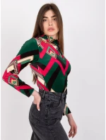 Halenka DHJ BZ 6291 2.32P tmavě zelená Halenka DHJ BZ 6291 2.32P tmavě zelená