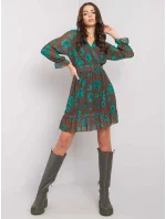 Šaty DHJ SK 12220 3.51P hnědá Šaty DHJ SK 12220 3.51P hnědá