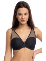 Polovyztužená dámská podprsenka semi soft BS 1124 Hera černá - Gaia Polovyztužená dámská podprsenka semi soft BS 1124 Hera černá - Gaia