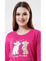 Dámské pyžamo dlouhé Love story