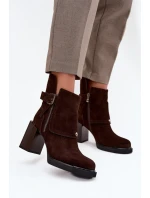 Boty na podpatku  model 217806 Step in style