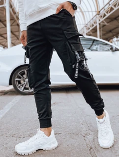 Pánské bojové kalhoty černé FashionStreet UX4214