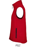 SOL'S Race BW Men Pánská 2-vrstvá softshellová vesta 25.2887 pepper red