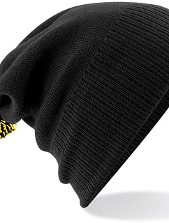 Beechfield B 450 Čepice Snowstar® 53.0450 black/yellow