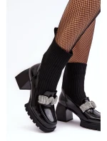 Dámské boty s punčochou na podpatku D&A MR870-41 černé Dámské boty s punčochou na podpatku D&A MR870-41 černé