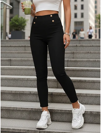 Dámské legíny UY2849 černé - FashionStreet Dámské legíny UY2849 černé - FashionStreet