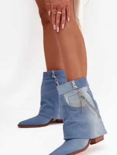 Boty na podpatku  model 217787 Step in style