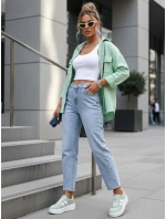 Dámské džíny mom fit s vysokým pasem modré FashionStreet UY2895