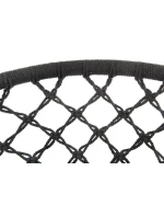 Závěsné sedadlo DRAGON HAMMOCK 80x60 cm tmavě šedé barvy