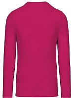 Kariban K 359 Pánské tričko s dlouhým rukávem 20.K359 fuchsia