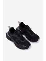 Pánské Sportovní Boty Na Platformě Big Star RR174022 Hi-Poly System Černé Pánské Sportovní Boty Na Platformě Big Star RR174022 Hi-Poly System Černé