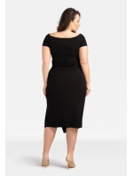 Dámské šaty SA566 černá - Karko Dámské šaty SA566 černá - Karko