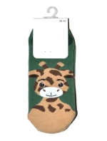 Dámské vzorované ponožky Steven art.132 Frotte ABS 35-40