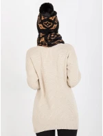 Tunelová šála AT KM CM 331 87 černá Tunelová šála AT KM CM 331 87 černá