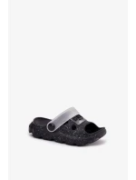 Dětské pěnové pantofle Big Star – černé