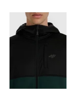 Pánský běžný fleece s kapucí 4F 4FWAW25TFLEM417-40S