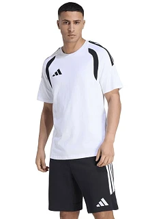 Pánské tričko adidas Tiro 26 League Tee white and black KC3698 pánské