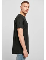 Build your Brand BY 028 Pánské tričko "Shaped Long" 56.0028 black
