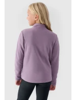 Dívčí polar s límcem Slim 4F Fialový 4FJWMM00TFLEF261-52S