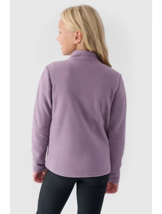 Dívčí polar s límcem Slim 4F Fialový 4FJWMM00TFLEF261-52S