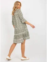 Šaty D73771M30214H khaki Šaty D73771M30214H khaki