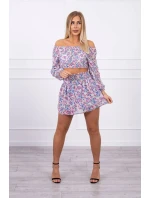 Béžová květinová sada Béžová květinová sada