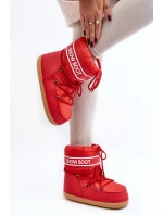 Dámské vázané sněhule Červené Soia