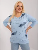 Halenka RV BZ 9433.81 světle modrá