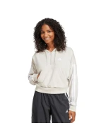 Dámská mikina adidas Essentials French Terry Quarter-Zip Hoodie beige JN1958