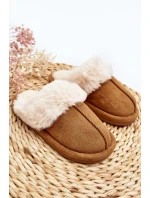 Dětské pantofle s kožešinou Camel Befana