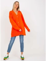 Dámský svetr LC SW 0267 oranžový