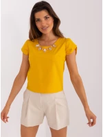 Halenka LK BZ 505783 2.01P tmavě žlutá