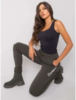 Tepláky RV DR 7076.21 tmavá khaki