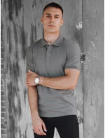 FashionStreet pánská grafitová polokošile PX0599