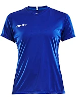Craft Teamwear Squad Go Jersey Solid W Dámské sportovní tričko s výstřihem do V 82.5566 club cobalt