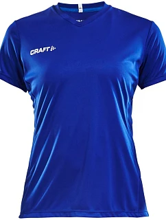 Craft Teamwear Squad Go Jersey Solid W Dámské sportovní tričko s výstřihem do V 82.5566 club cobalt
