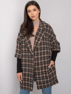 CHA coat PL 0466.05X šedá černá