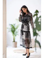 Dámské šaty 9263 Black - Mefese Dámské šaty 9263 Black - Mefese