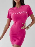 Dámské šaty 277797 fuchsiové - Ola Voga