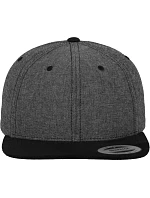 Flexfit 6089SU/6089CH 6 panelová Snapback kšiltovka "Suede" 55.689S black/black Flexfit 6089SU/6089CH 6 panelová Snapback kšiltovka "Suede" 55.689S black/black