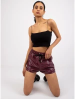 Šortky CHA SN 1230.20 bordó