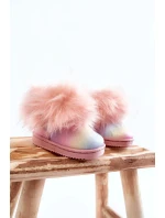 Dětské Kotníkové Boty Sněhule S Kožešinou Vícebarevný Ariana Dětské Kotníkové Boty Sněhule S Kožešinou Vícebarevný Ariana