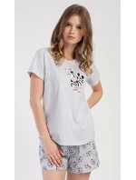 Dámské pyžamo šortky Zebra Dámské pyžamo šortky Zebra