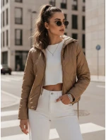 Dámská prošívaná bunda MAXWELL beige FashionStreet TY4110