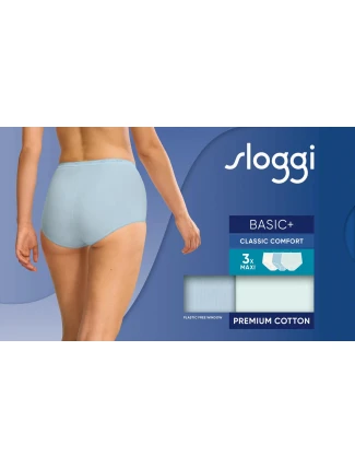 sloggi Basic+ Maxi C3P - GRAY - SLOGGI GRAY - SLOGGI sloggi Basic+ Maxi C3P - GRAY - SLOGGI GRAY - SLOGGI