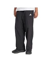 Pánské kalhoty adidas Essential Small Logo Woven Open Hem, černé, JM1778 Pánské kalhoty adidas Essential Small Logo Woven Open Hem, černé, JM1778