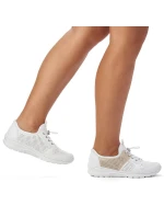Pohodlná polobotka Rieker W L3254-80 bílá