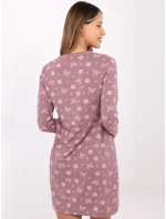 DU KN noční košile FP 101.19 tmavě růžová DU KN noční košile FP 101.19 tmavě růžová